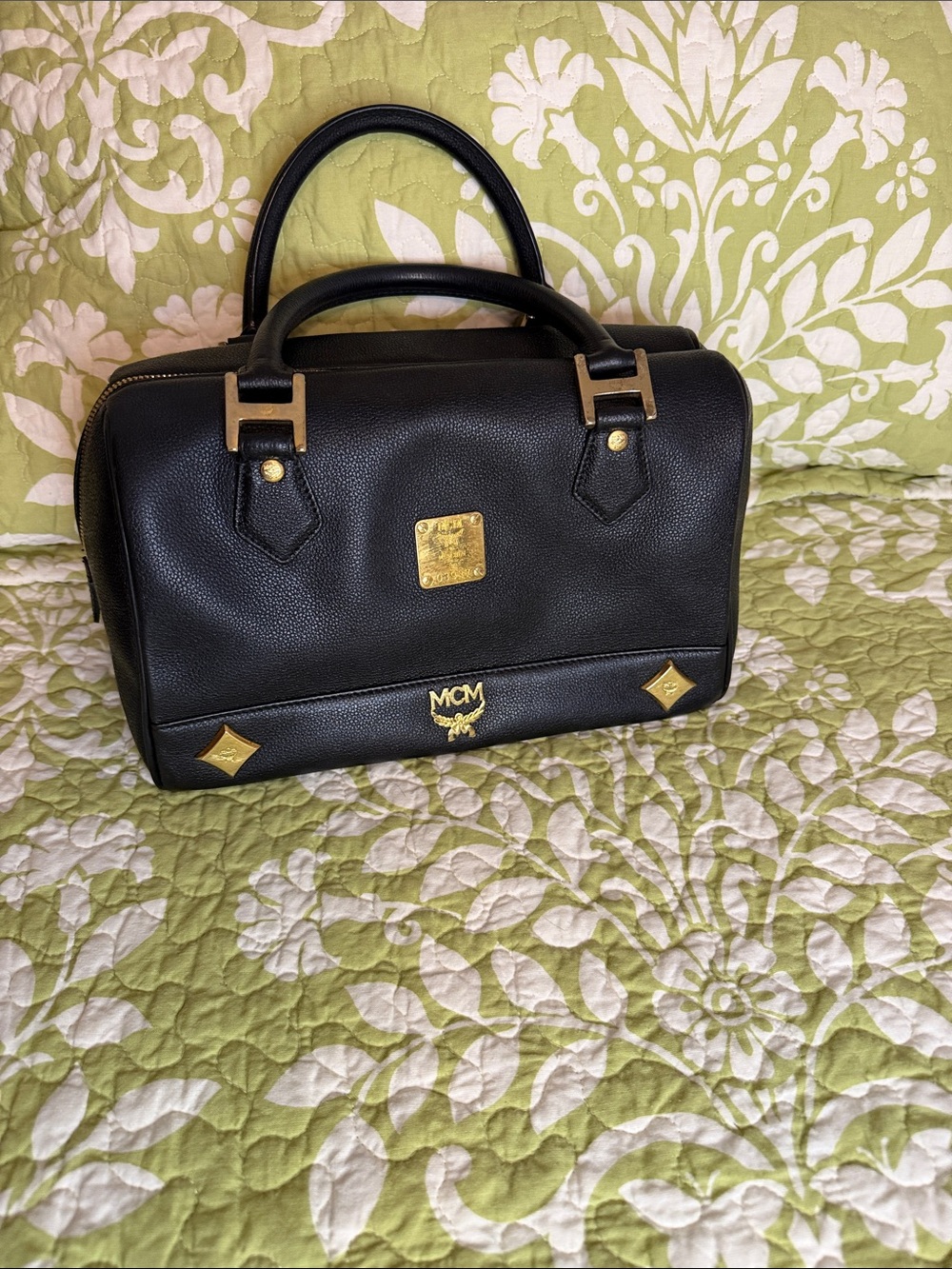 MCM satchel